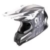 Motorcycle Helmet Scorpion VX-16 Evo Air Slanter -Scorpion scorpion 146 431 159 02 noir mat argent 1