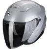 Jet Motorcycle Helmet Scorpion Exo-230 Solid ECE 22-06 M -Scorpion scorpion 23 100 11 04 argent 1