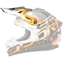 Motorcycle Helmet Visor Scorpion VX-15 Evo Air Peak Magma