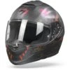 Scorpion EXO-1400 Air Asio Matt Black Red Full Face Helmet