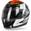 Scorpion EXO-490 Tour White Red Full Face Helmet