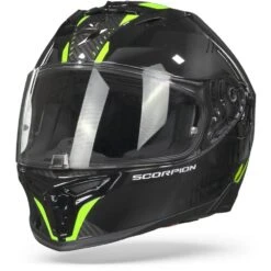 Scorpion EXO-520 Air Laten Black Neon Yellow Full Face Helmet
