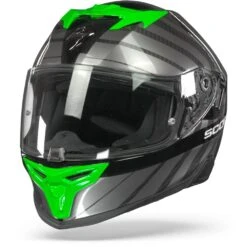 Scorpion EXO-520 Air Shade Black Green Full Face Helmet