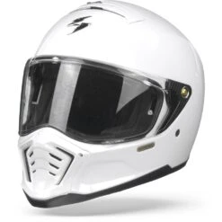 Scorpion EXO-HX1 Solid White Full Face Helmet