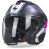 Scorpion EXO-S1 Cross-Ville Matt Black Pink Jet Helmet -Scorpion scorpionexo s1cross villemattblackpink frontpage